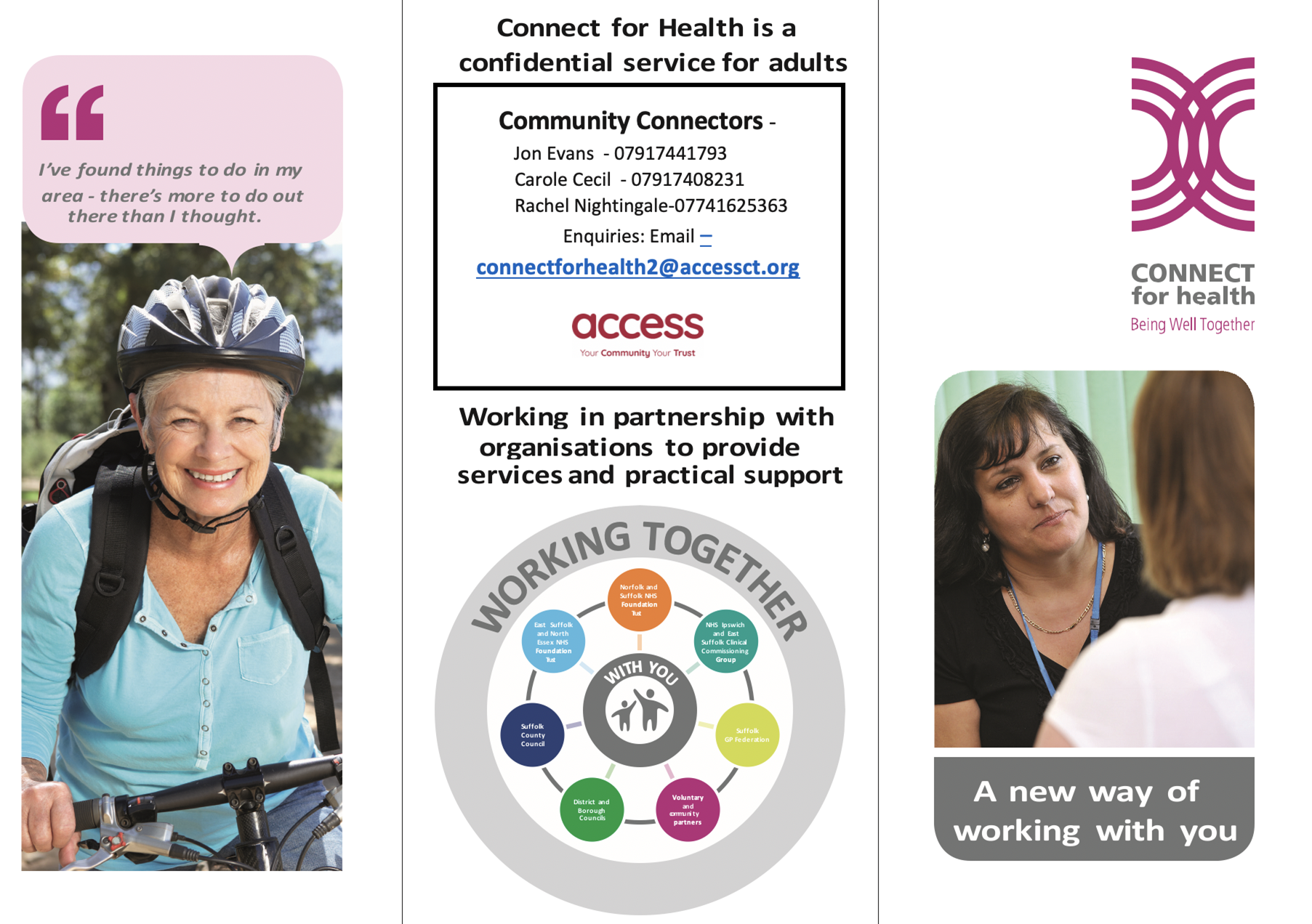 Connect for Health service leaflet